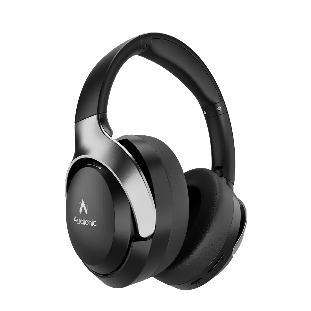 Trance 100 ANC Wireless Bluetooth Headphones – Active Noise Cancellation, Deep Bass & Long Battery Life
