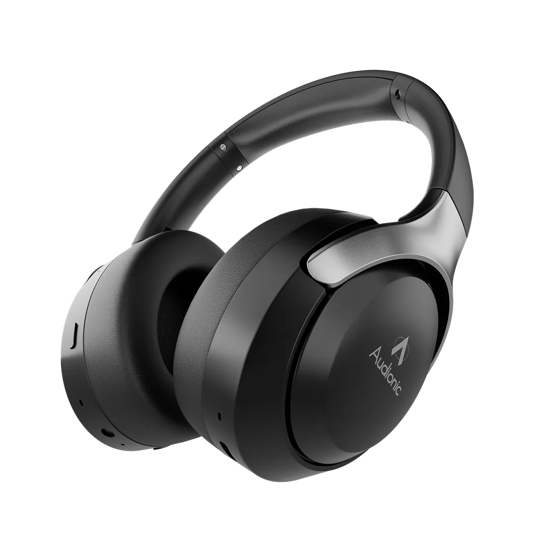 Trance 100 ANC Wireless Bluetooth Headphones – Active Noise Cancellation, Deep Bass & Long Battery Life