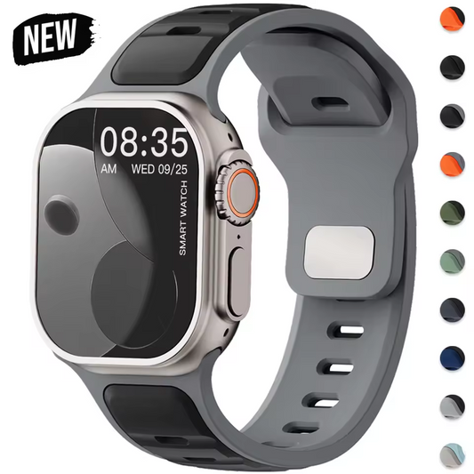 Premium Silicone Sport Band Strap for Apple Watch