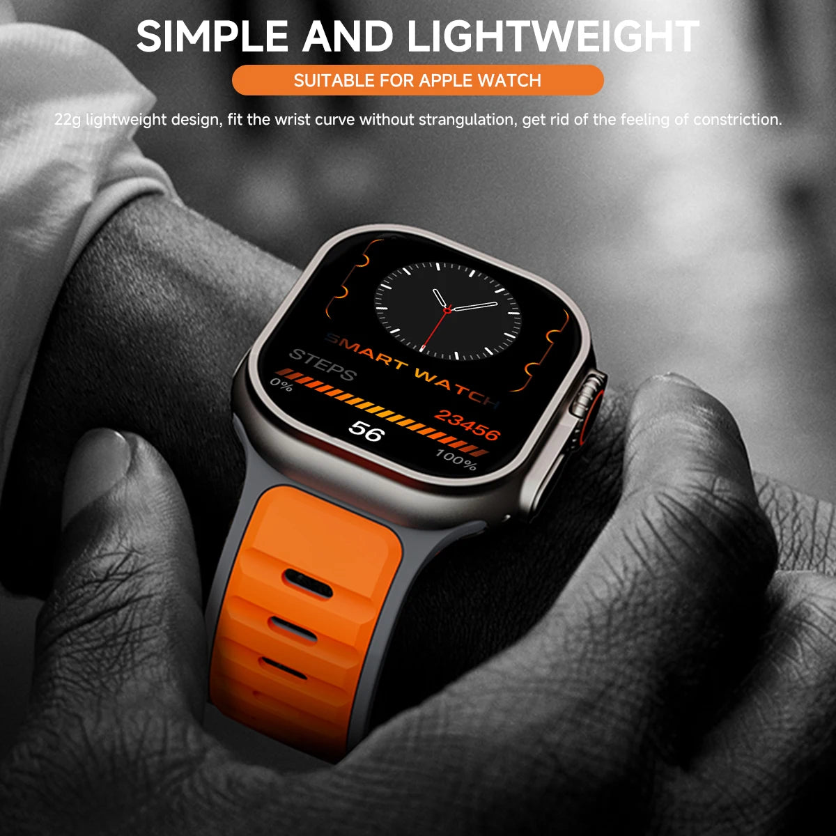 Premium Silicone Sport Band Strap for Apple Watch