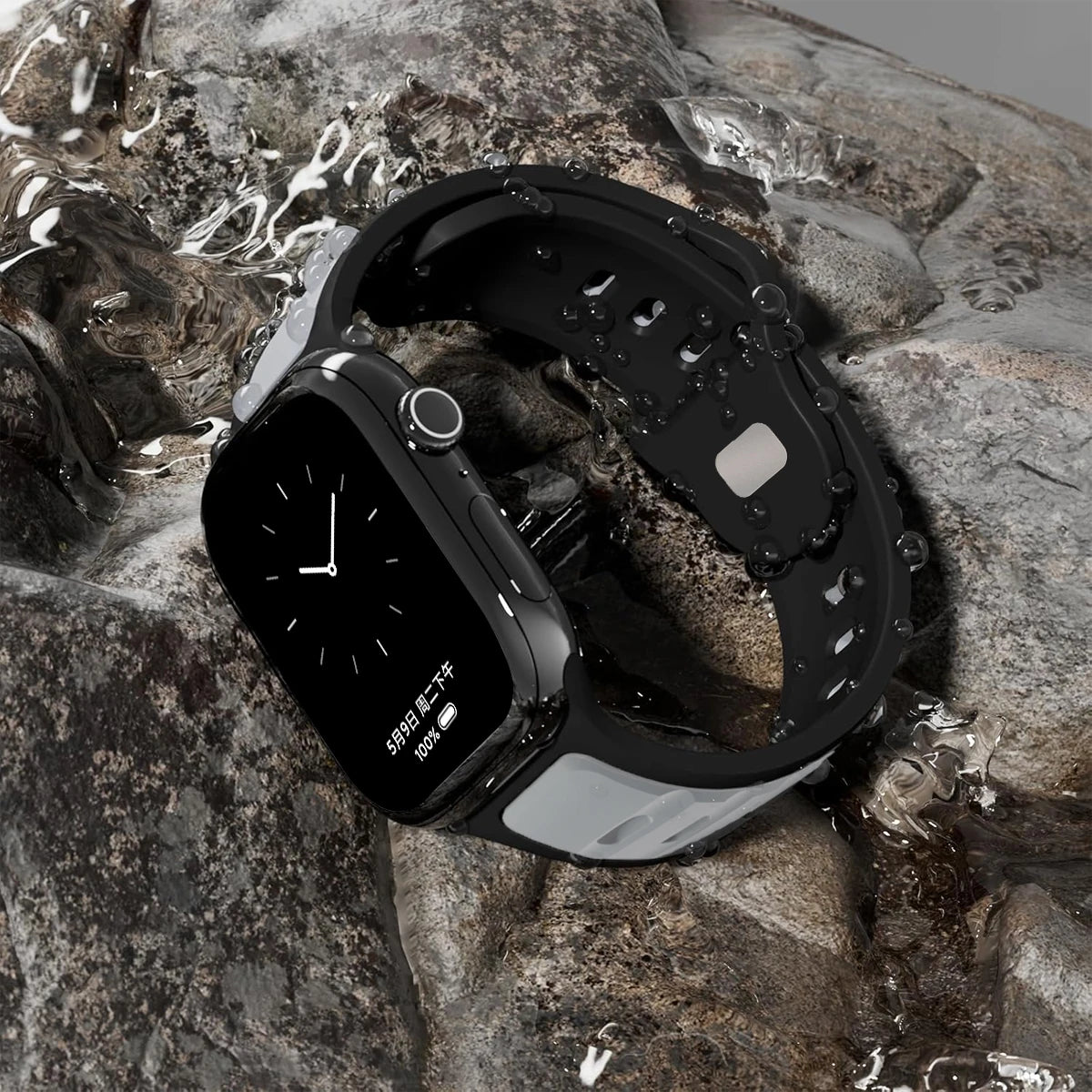 Premium Silicone Sport Band Strap for Apple Watch