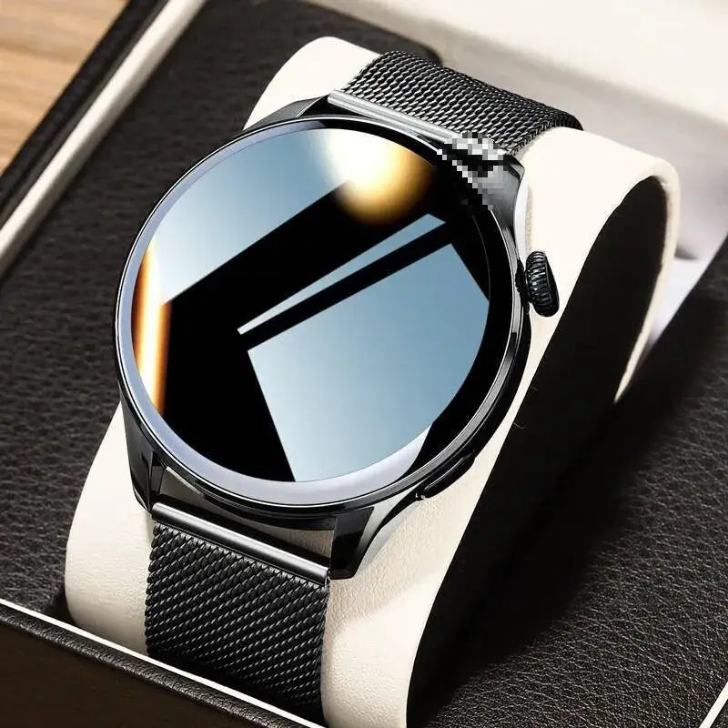 Smart Watch Black – Bluetooth Heart Rate Monitor